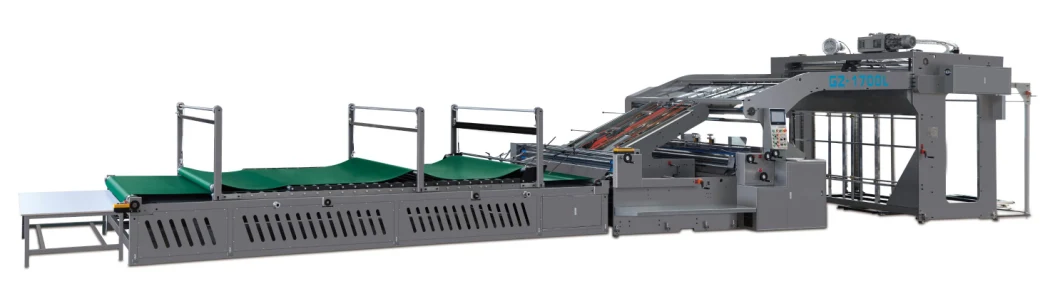 High Speed Gz Series 1450L Laminating Machine Corrugated Cardboard Flute Laminator with Simple Operating