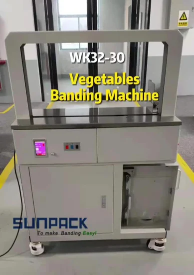 Sunpack Automatic High Tension Banding Machine Special Shaped Products Bundling Machine