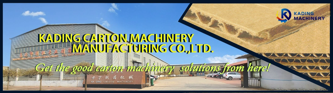 High Quality Corrugated Cardboard and Carton Packing Machine with Low Platform Semi-Automatic Flute Laminator