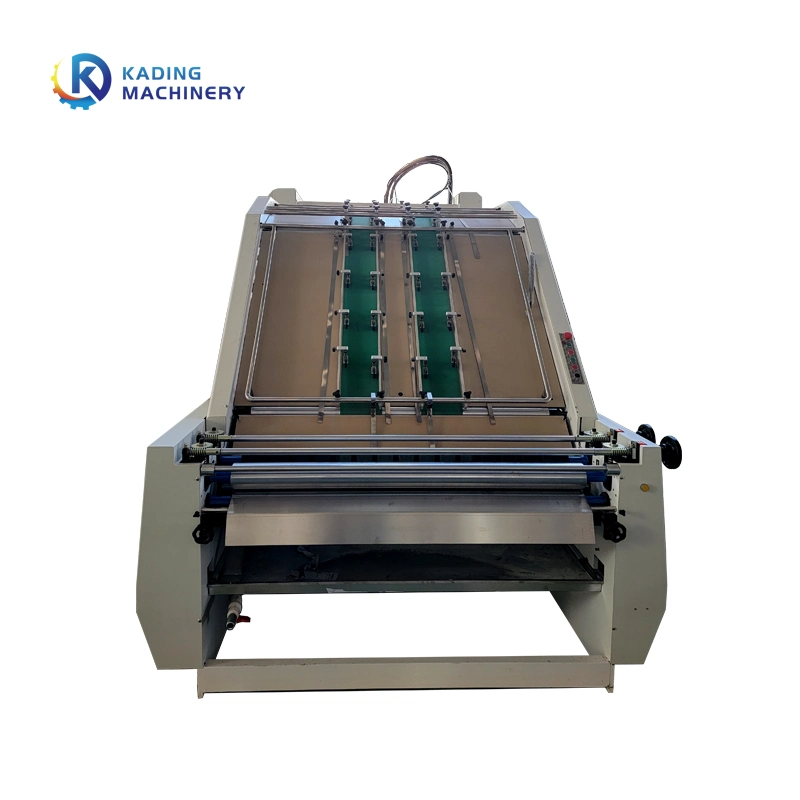 High Quality Corrugated Cardboard and Carton Packing Machine with Low Platform Semi-Automatic Flute Laminator