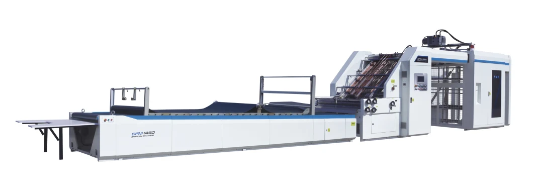 Zgfm Automatic High Speed Intelligent Litho Flute Laminating Machine/Corrugated Board Laminator with Flip Flop Pile Stacker