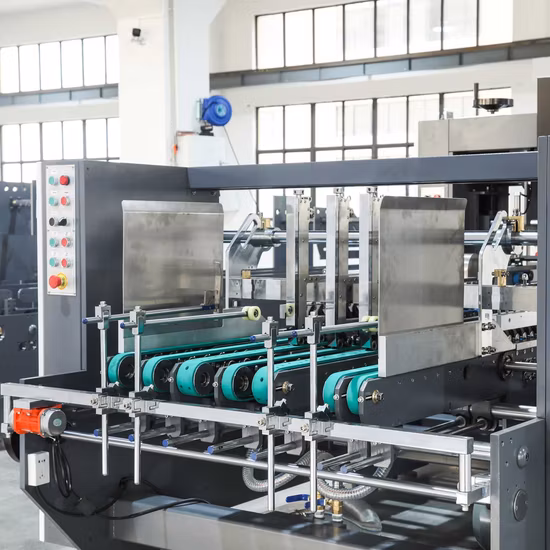 Auto Double Pieces Folder Gluer for Corrugated Cartons (WH-2400D/DS)