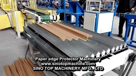 High Quality Round Edge Protector Wrap Paper Corner Machine