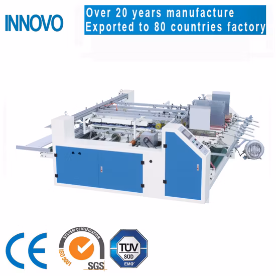 China Double Pieces Folder Gluer Machine for Carton Box